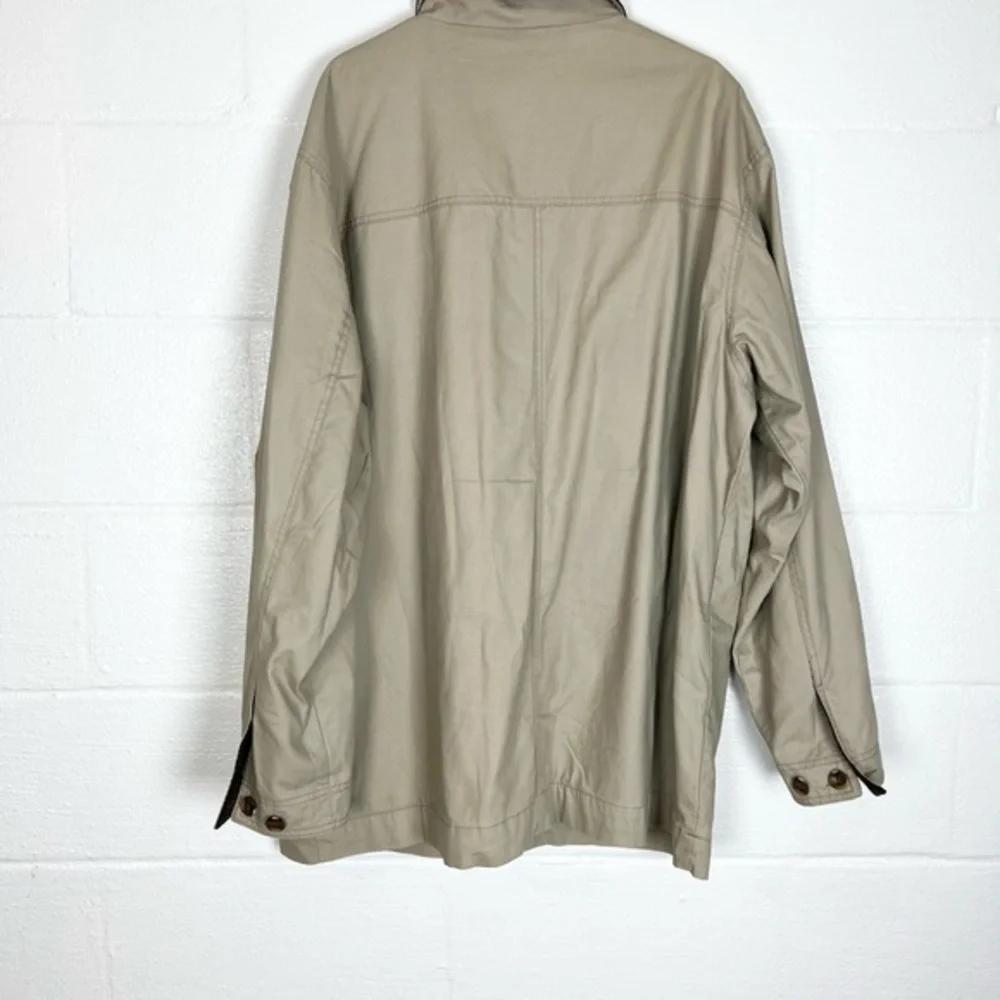 Cabelas chore coat jacket Mens XL tan‎ brown Barn hip length